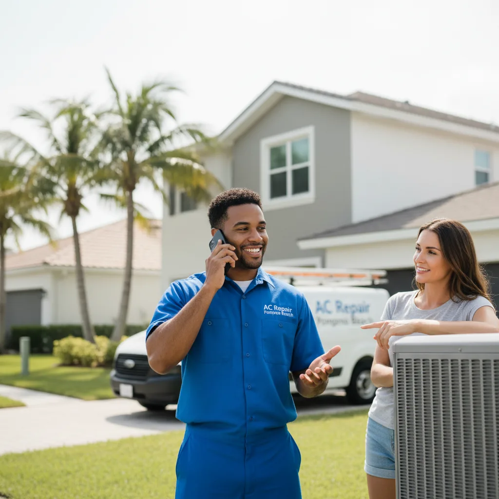 AC Repair Pompano Beach customer support in Lombard